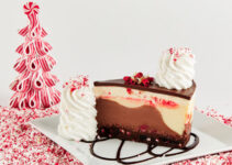 The Cheesecake Factory Introduces the New Peppermint Stick Chocolate Swirl Cheesecake